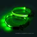 Agua ajustable USB USB recargable LED LED COLLAR